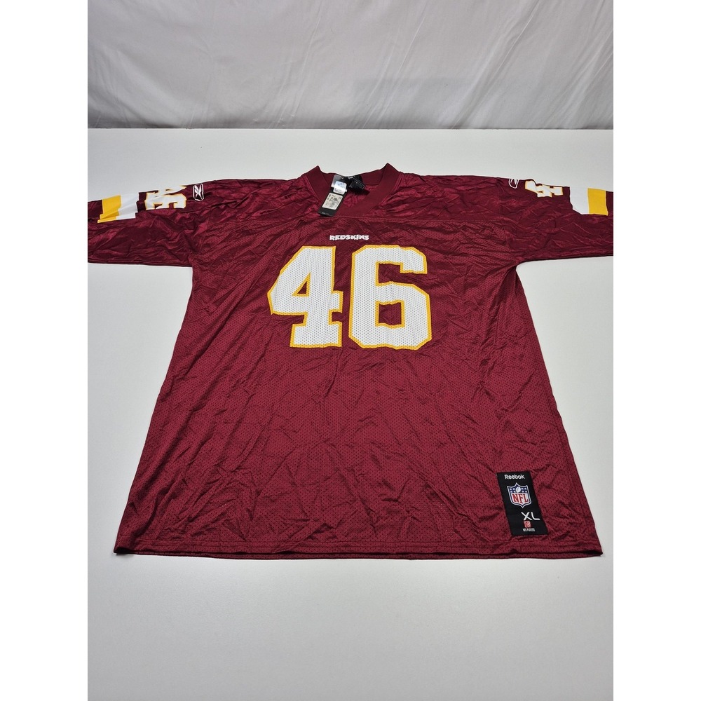 Washington Redskins Football Jersey Mens XL Burgundy Red NFL Reebok Torain 46